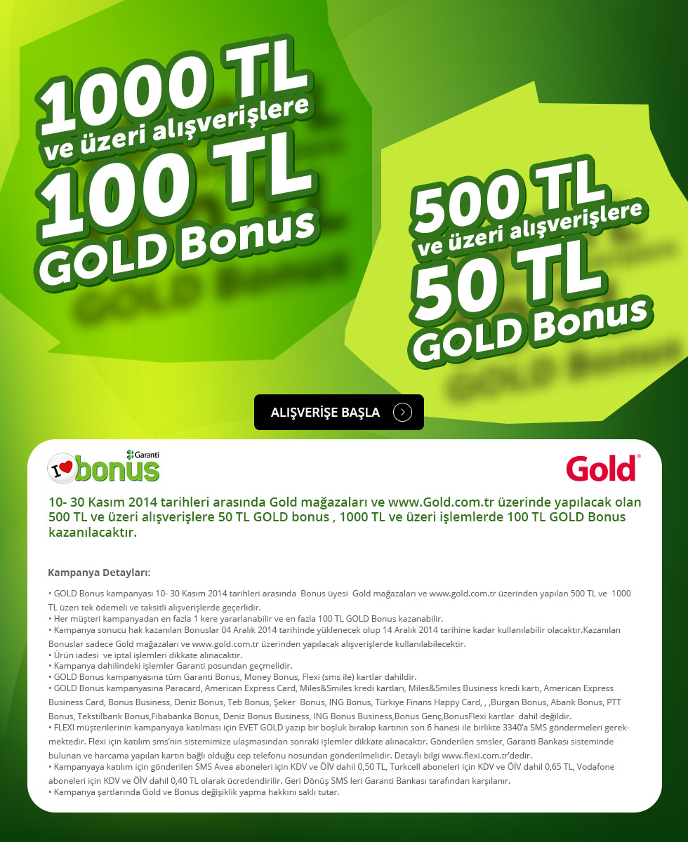  Gold bilgisayar Bonus Kampanyası ( 1299TL i5 Dell Notebook)