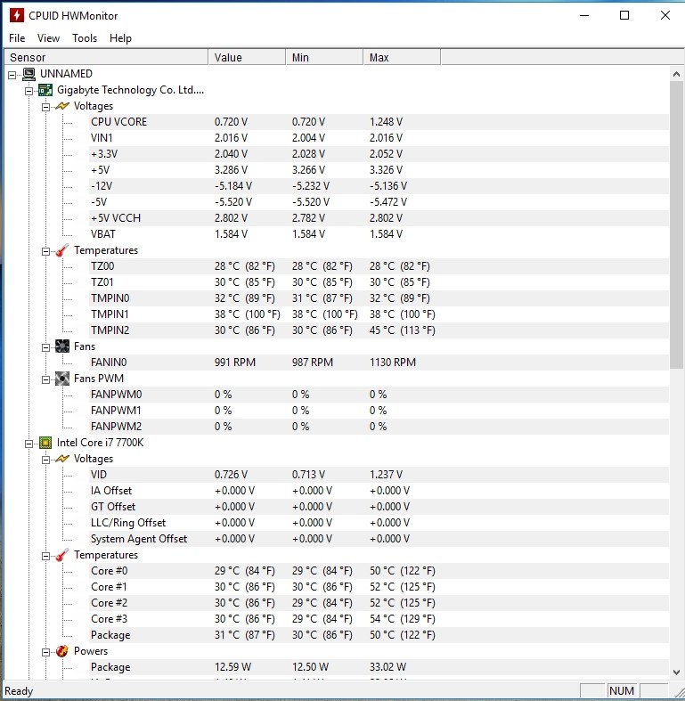 İ7 7700K Sıcaklık Sorunu(Z270 M7+Hyper 212 evo)