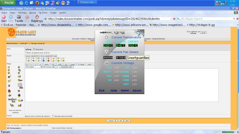  Q6600 DFI X 38 oc yardım(DFI anakart kullananlar)