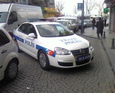  Volkswagen police car