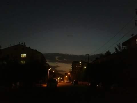  Konya'da görülen ayyıldızlı bulut