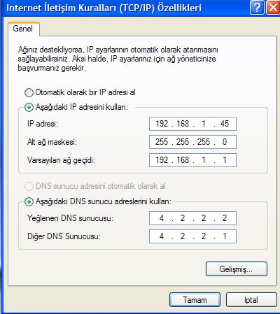  Web Sitesi Açılmama Sorunu