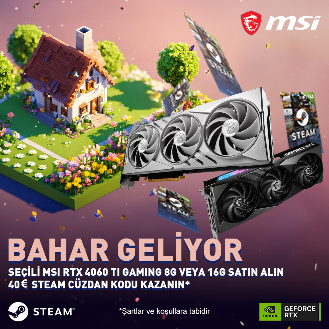 MSI’dan Bahar Kampanyası!