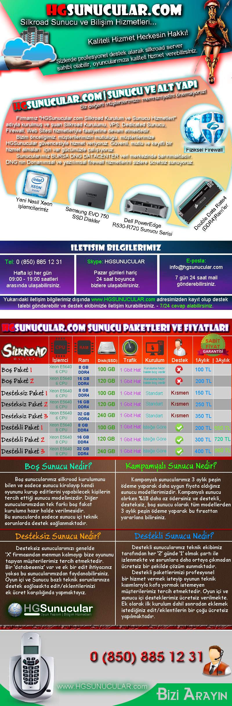  HGSunucular.com | Silkroad Sunucu ve Bilişim Hizmetleri