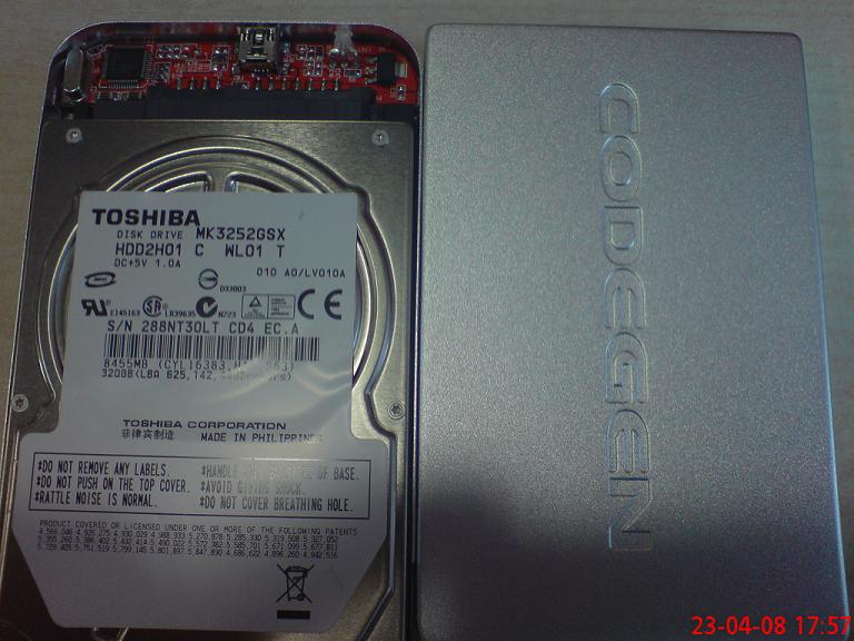 CODEGEN 160GB 8MB CACHE 2.5' USB 2.0 TAŞINABİLİR DİSK