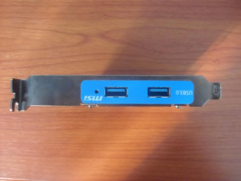 MSI 2 Port'lu PCI EX USB 3.0 Kart
