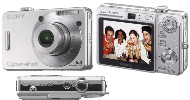  SONY DSC W50 6MP SONY KALİTESİ BUGÜNLÜK 300 LİRA