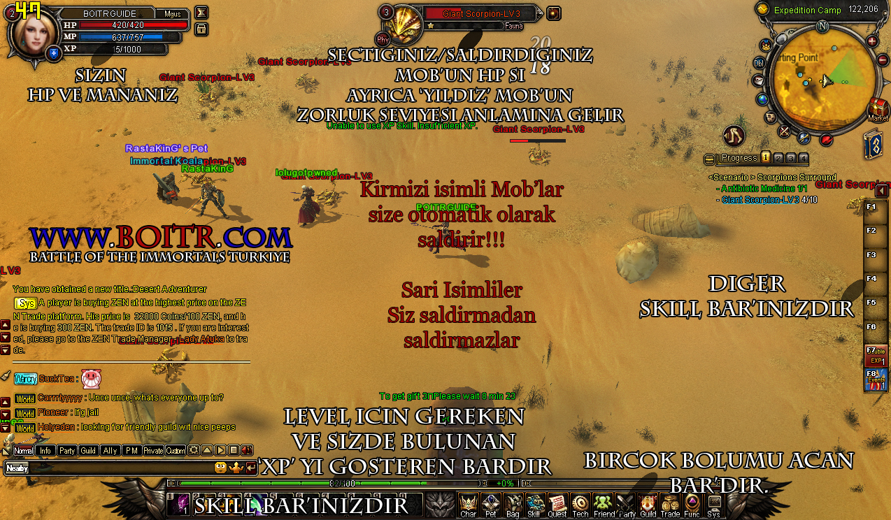  Battle of The Immortals | Dev Rehber | 3-5 Resim Degil, Herseyiyle