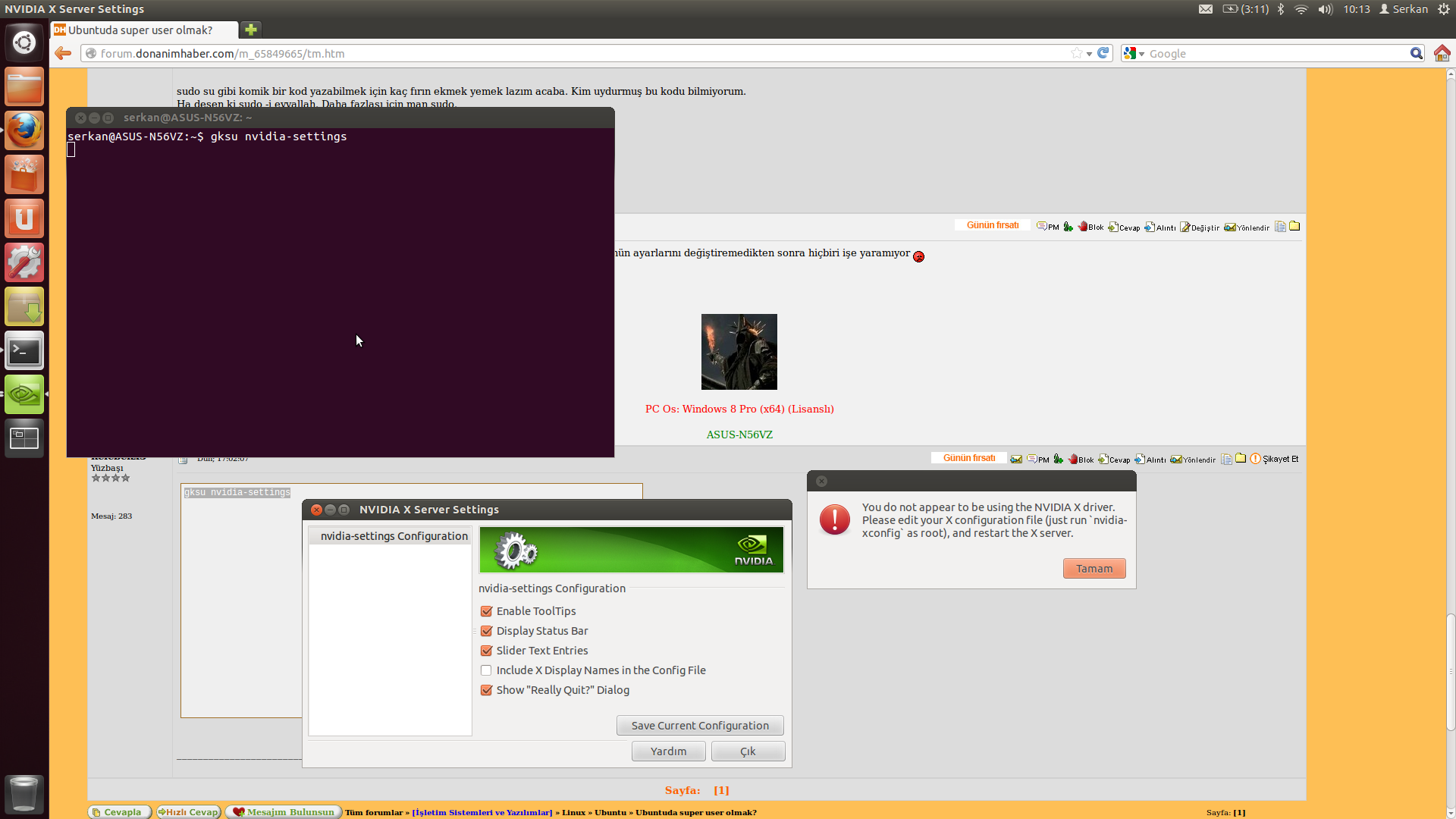  Ubuntuda super user olmak?