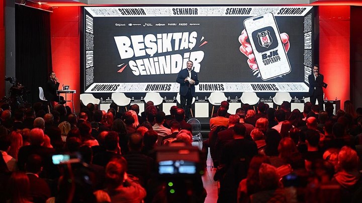 BJK SuperApp tanıtıldı: Fan token, kredi alma, para çekme, sigorta, canlı maç