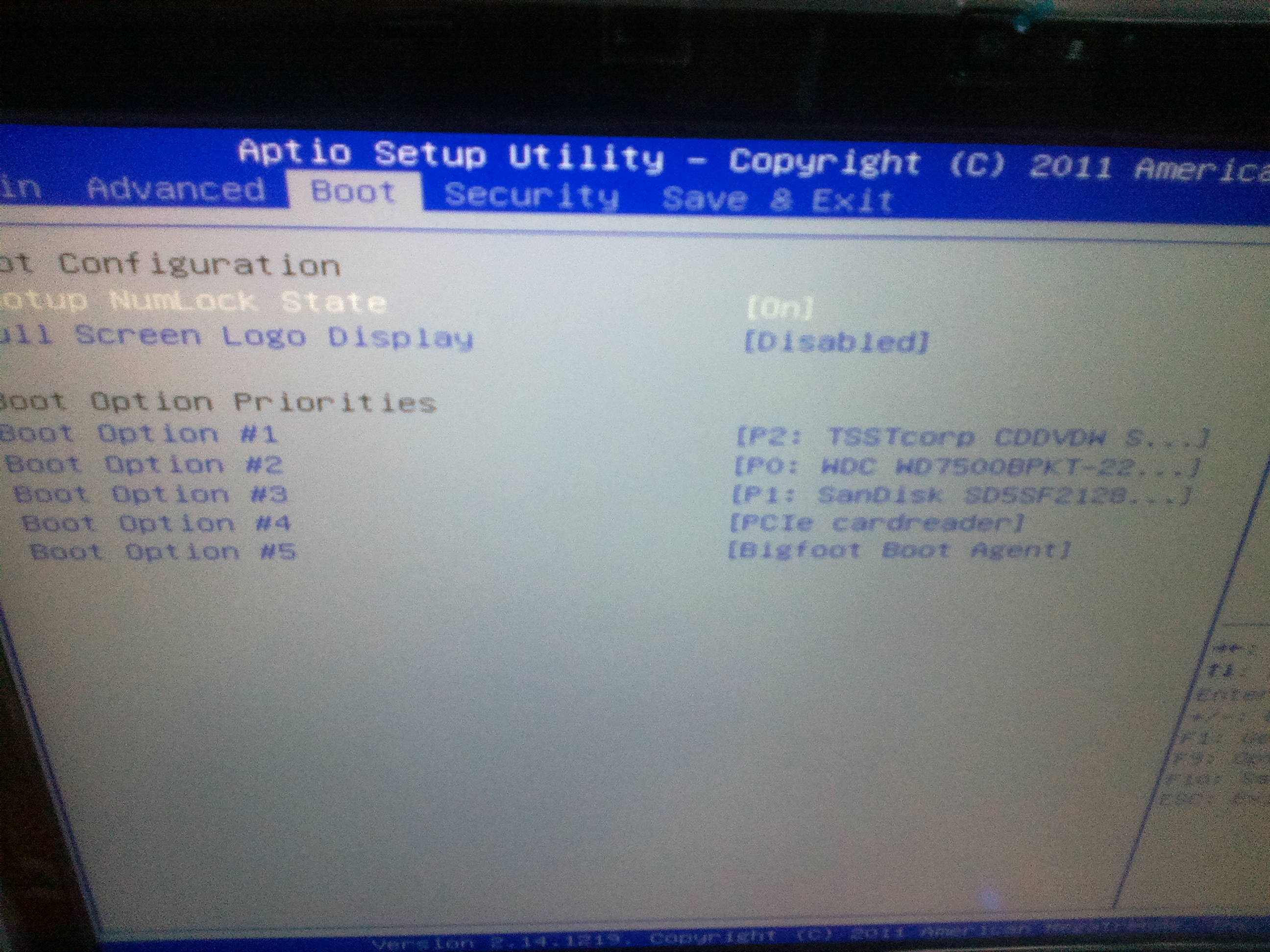  Ge60 602xtr Boot ekranında cd ile nasıl baslatıcam