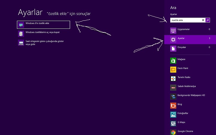  win8 mediacenter sorun