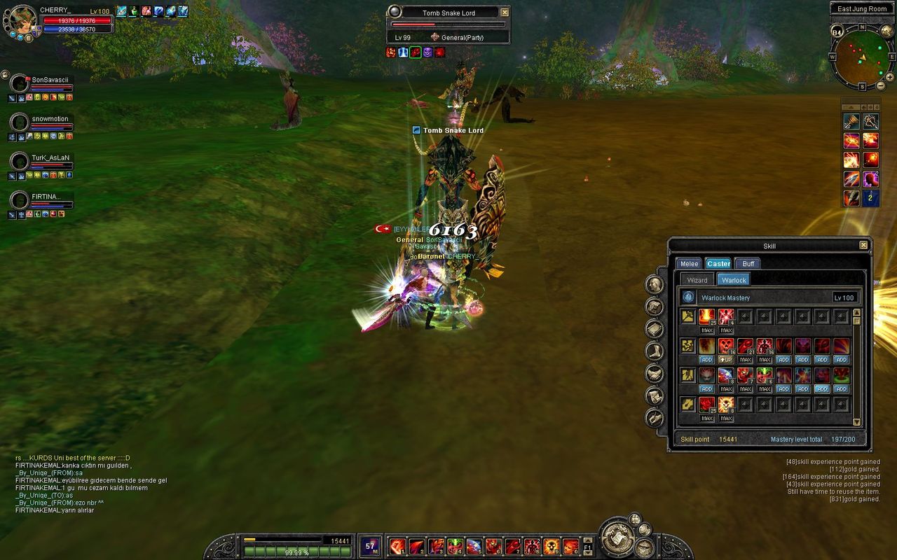  CHERRY_ & ZEUS & 100 FF WARLOCK\CLERİK SUN SİLAH ÇOK UYGUN 400 tl