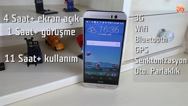 HTC One M9+ inceleme videosu 'M9'un ağabeyi test masasında'