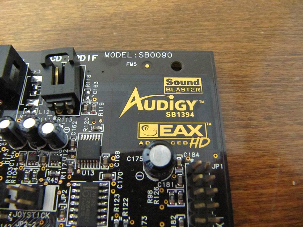 sound blaster audigy sb0090 xp driver