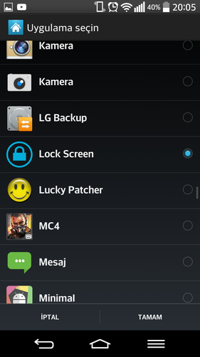  [Tüm Telefonlar] Launcher Knock On