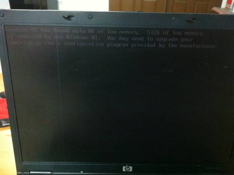  Compaq nx8220 boot ve bios reset sorunu