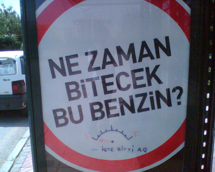  NE ZAMAN BİTECEK BU BENZİN