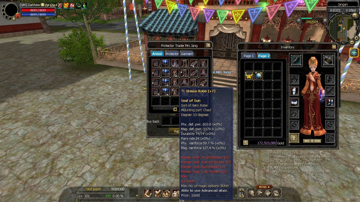  DarkSilkroad 140 Lv Skill ve 2 Yıldır Online Silkroad PvP..