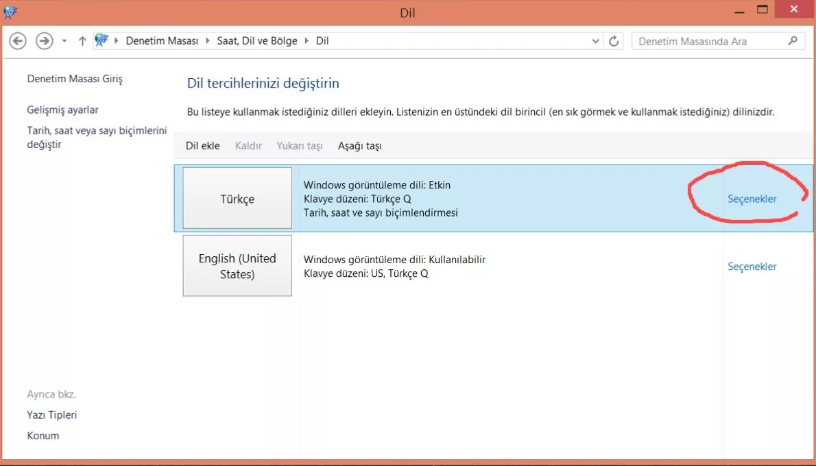  Windows 8.1 Türkçe Dil Paketi Yüklenememesi Sorunu Çözümü