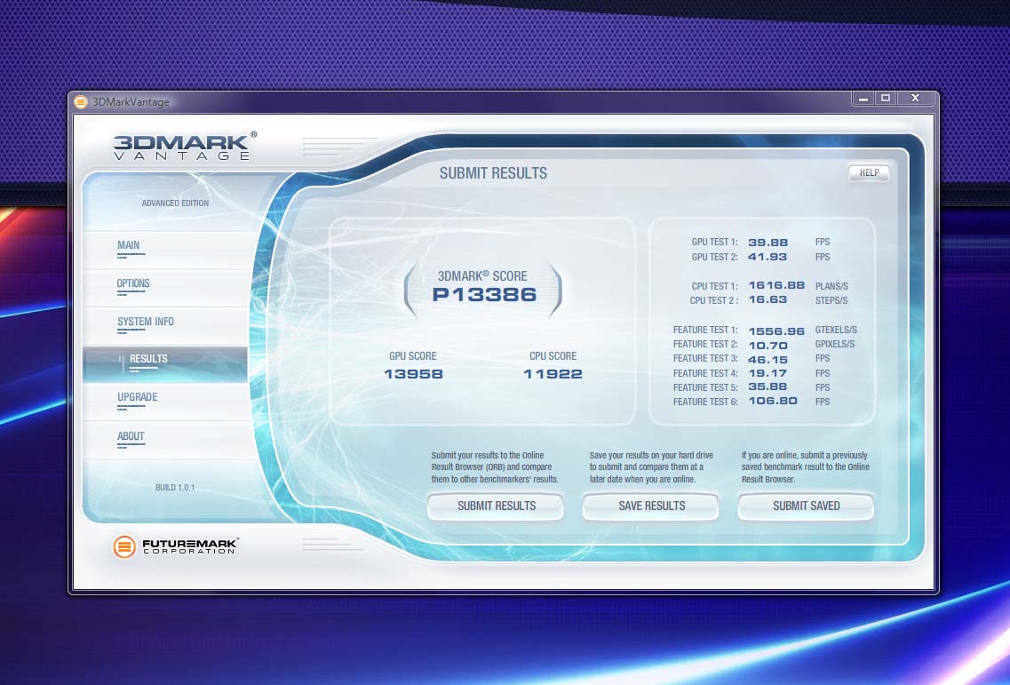  3DMARK VANTAGE SONUÇLARINIZ BURAYA