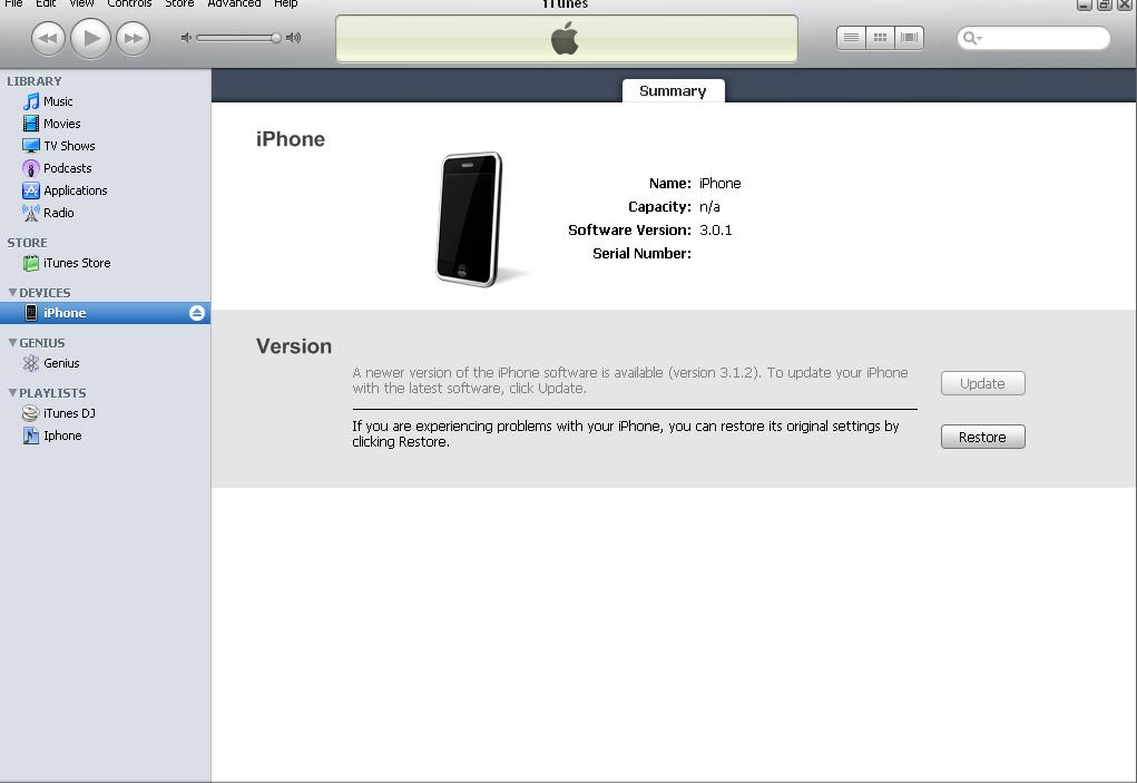  iphone itunes sorun