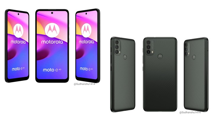 Motorola'nın yaklaşan Moto G Pure ve Moto E40 telefonları görüntülendi
