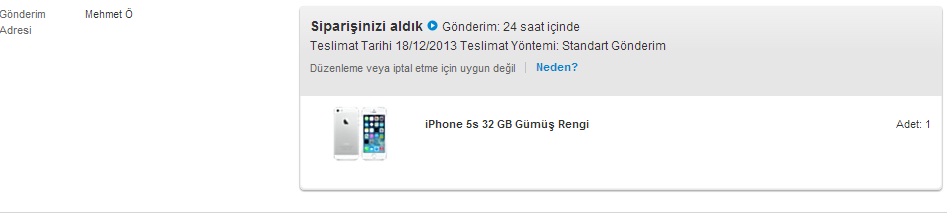  Apple Online Store'dan Alışveriş Yapanlar(iPad, iPhone Siparişleri)[ANA KONU]