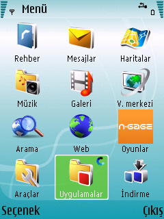  S60 V3 OS 9.1'SADECE'Program Alanı (___)