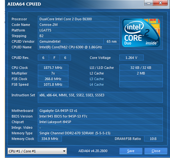  [SATILIK] Intel Core2Duo E6300 + Stok Fan [İNDİRİM]