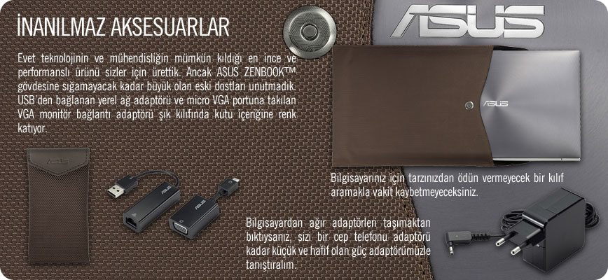  ASUS ZENBOOK KULÜBÜ (Ultrabook UX21 & UX31)