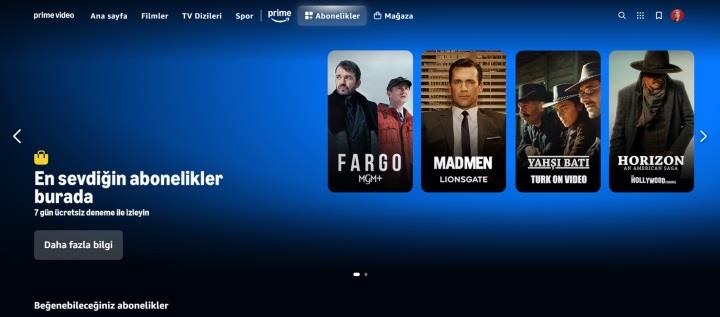 Amazon Prime Video'da yeni dönem: Abonelikler ile Lionsgate+, MUBI, MGM+ gibi platformlar da izlenebilecek