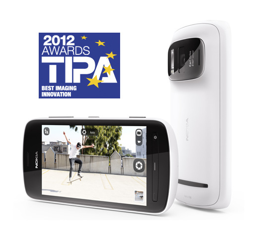 Nokia 808 PureView, ''En iyi görüntüleme inovasyonu'' ödülüne layık görüldü