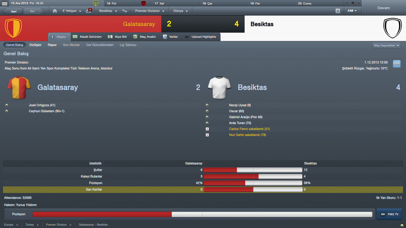  FM 12 Günlüğüm