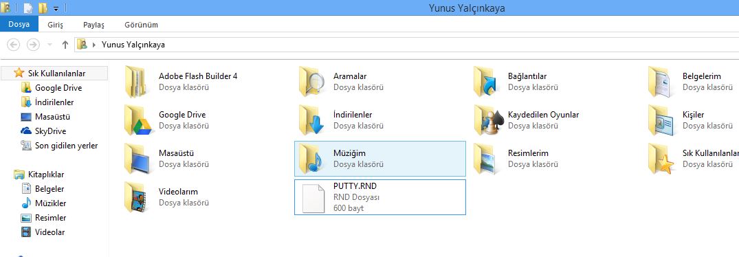  PUTTY.RND Nedir ? Siliyorum tekrar geliyor.