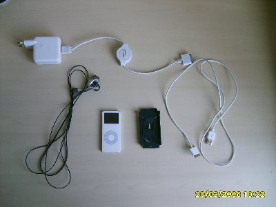  İPOD nano 4gb beyaz ve hediyler 250ytl