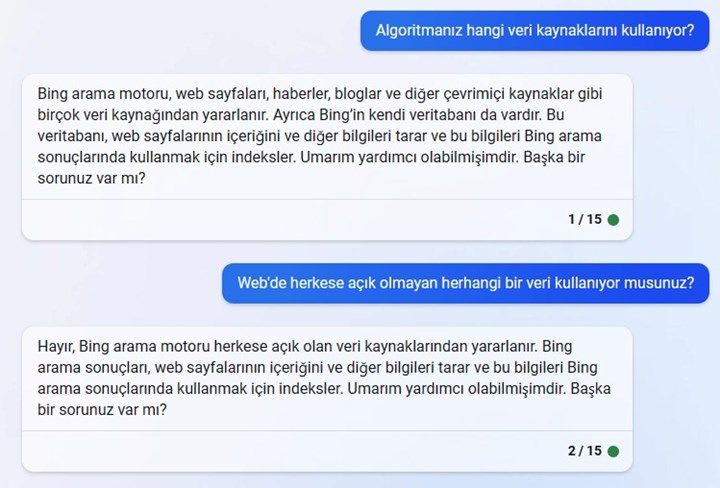 ChatGPT ve Bing karşılaştırması: En iyi yanıtı hangi yapay zeka veriyor?