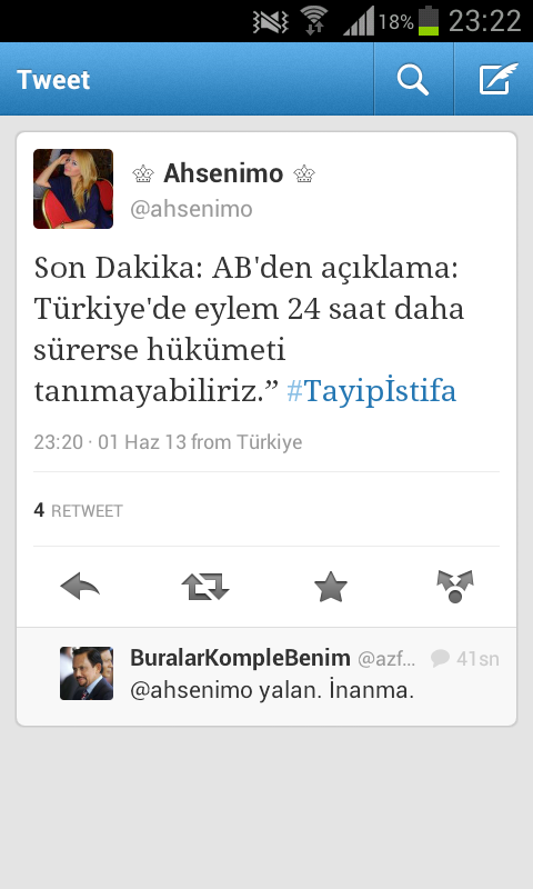  secmece tweet'ler (yeniler geldi)