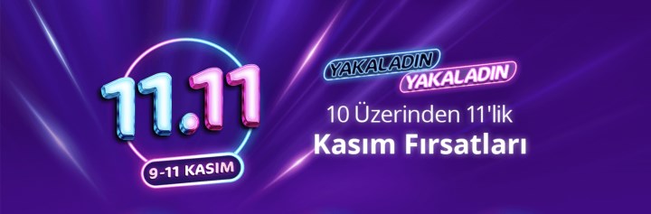 n11'de 11.11 indirimleri başladı: İşte 11.11'in öne çıkan fırsatları!