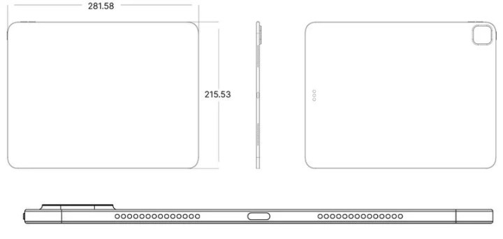 OLED iPad Pro'nun boyutları ortaya çıktı: İşte görüntüler