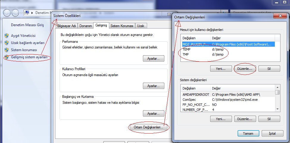 AUTORUN VİRÜSÜNÜ SİLME VE TEMP BOŞALTMA (RESİMLİ ANLATIM)