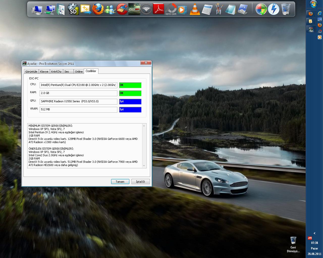  PES 2o11 ile ilgili sorunum var yardım..