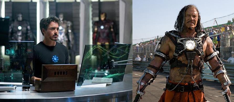  'Iron Man 2' filmin resimlerindeki bağlantı