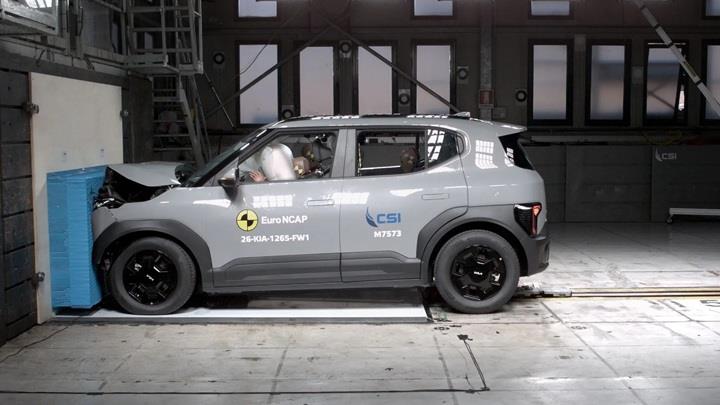Kia'nın en ucuz elektriklisi EV2, Euro NCAP testine girdi: İşte sonuç
