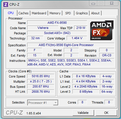  AMD FX X8 9370  Vatan stoklarında