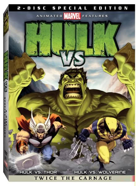  Hulk Vs.Thor & Wolverine DVD (Animasyon)