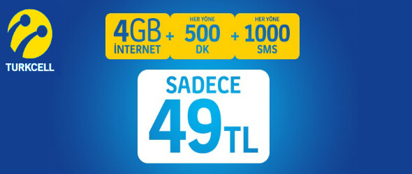  (YANIYOR !!!) HY 2000 DK+ HY 2000 SMS+ 4GB İNTERNET = 40 TL - (AVEA)