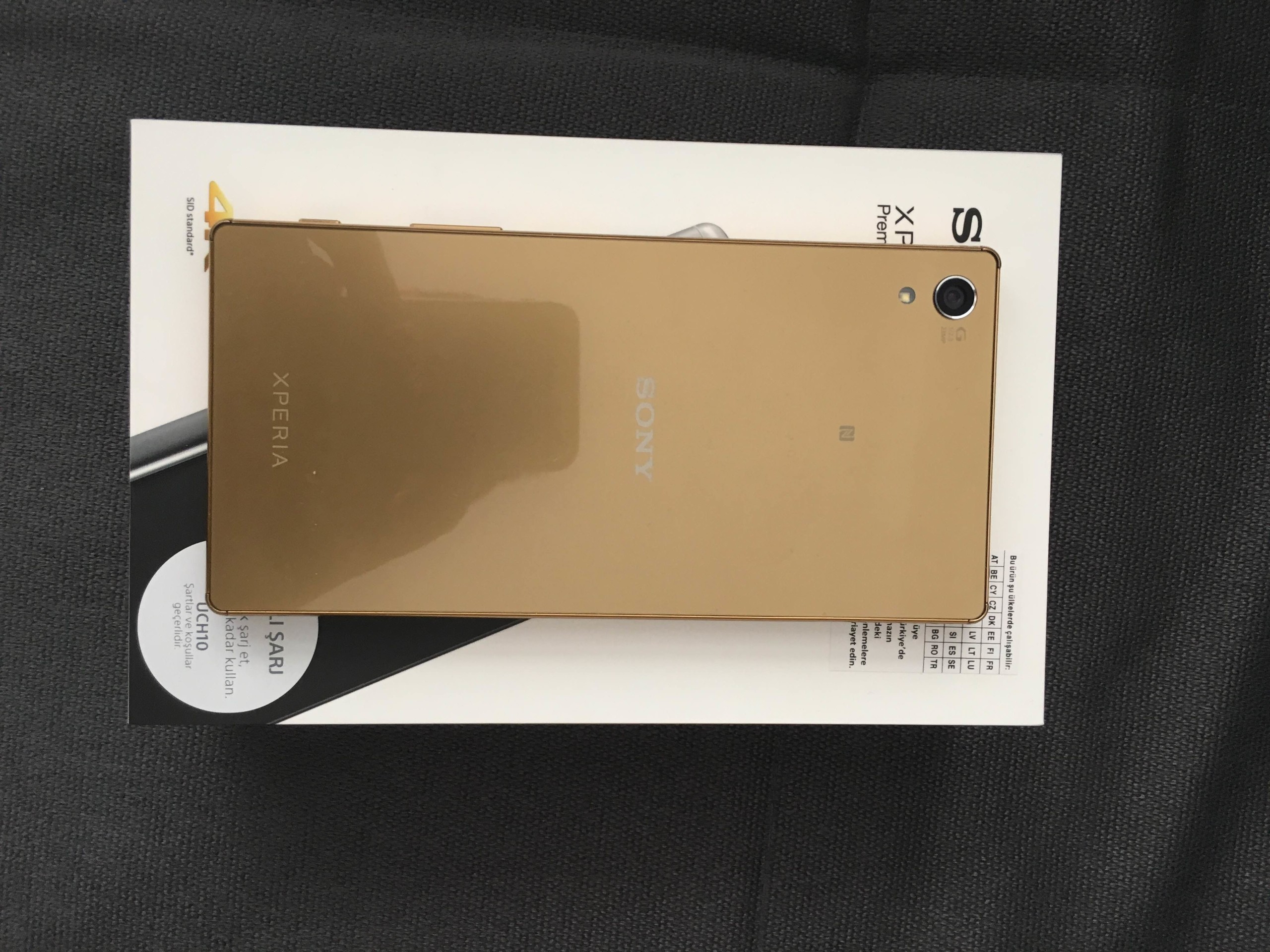  (SATILDI) Sony Xperia Z5 Premium (Sıfırdan Farksız+23 Ay SonyE. Garantili)