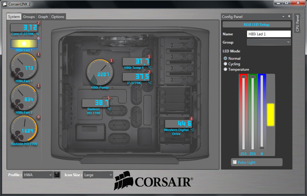  Corsair H80i/H100i Firmware Update