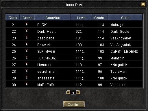  SATILDI - Pluto # MaDnEsSs # 112 LvL # Wizard-Cleric # 1111Silk # 2,6m SP # Honor Buflu